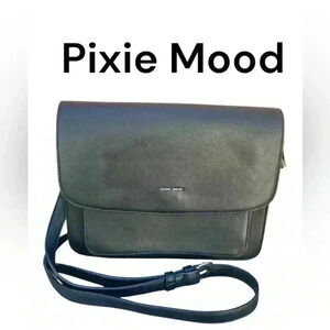 Pixie Mood Crossbody, black leather purse
